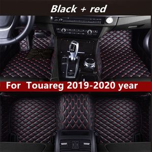 ل Volkswagen Touareg 2019-2020YEAR عدم الانزلاق الكلمة غير سامة حصيرة سيارة أرضية