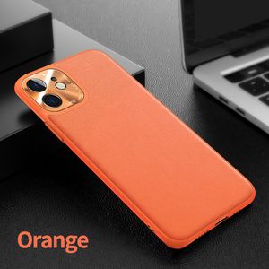 Skórzany etui do iPhone 11 Case Prawdziwe przypadki na iPhone 11Pro Max Luksusowy odporny na wstrząsy Pokrywa ochronna