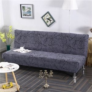 All-inclusive Folding Sofa Bed Cover Tight Wrap Towel Rekbare Kaft Couch Without Armrest housse de canap cubre sofa 220302