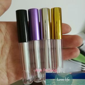 Mini bottiglia campione di lucidalabbra cosmetico in plastica da 1,5 ml Pacchetto piccolo rossetto trasparente fai da te Strumenti professionali per trucco