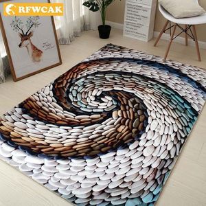 Kreative Europa Typ 3D Druck Teppich Flur Fußmatte Anti-Slip Badezimmer Matte Absorbieren Wasser Küche Teppiche Teppich Tapete1