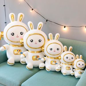 Nuevo regalo de regalo Bunny Doll Plush Toy Creative Astronaut Súper Cuteo Duermiendo Doll Sleeping Children Almohada cm