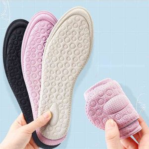 2pc EVA Memory Foam Ademend Massage Inlegzolen voor Dames Schoenen Binnenzool Schoen Insert Lift Hak Comfort Verhogende Inlegzolen H1106