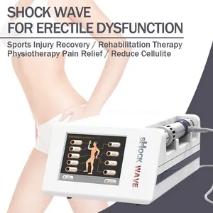 2020 Portable RSWT Professional Radial Shockwave Therapy System / Extracorporeal Acoustic Wave PhysioTherapy Utrustning för ED-behandling