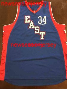 100% SYTTICHED 2004 All Star East Basketball Jersey Mens Women Youth Number Name Jerseys XS-6XL