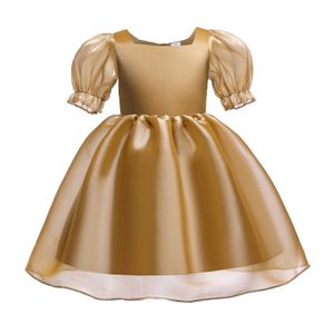2021 Новое рождественское платье выпускного вечера Летнее платье свадебное платье платье невесты платья для девочек детские платья Vestidos 2-10 лет Q0716