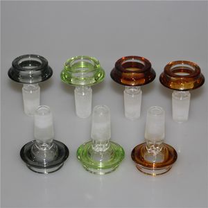 Wasserpfeifen Glasschüsseln 18 mm 14 mm Schüssel mit Griff Kräutertabak Glasbongs Bohrinseln Rauchzubehör Aschefänger