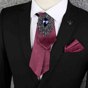 Men's Pocket Square Bowtie Pajaritas Diamond Wedding Ties Handkerchief Set Necktie Butterfly Cravate Pour Homme