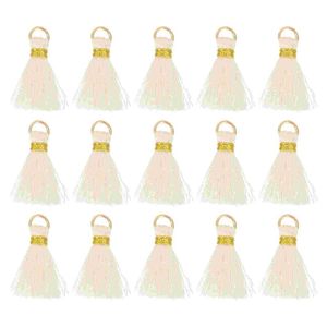 Naszyjniki wisiorek 30 sztuk Kreatywny Tassel Golden Circled Tassels Curtain dla DIY