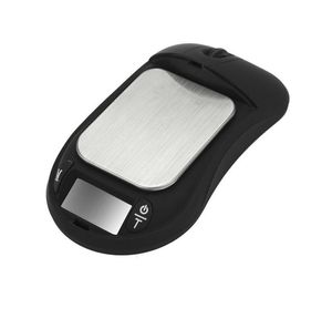Creative Mouse Mini Electronic Scale 100gx 0.01g 200gx0.01gbacklight Modul Hög precision Digital Ficka Smycken Skala Free Skicka DHL