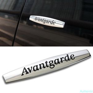 Avantgarde эмблема автомобиля боковая корпус наклейки наклейки металлический логотип значок для AMG C E S CLAS CLA ML W202 W203 W204 W205 SL