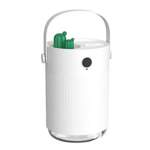SOTHING H1 Desktop-Doppelspray-Zerstäuber-Luftbefeuchter, 1000 ml Fassungsvermögen, USB-Aufladung, geräuscharm, charmante Atmosphärenlampe für Zuhause, Büro, Auto