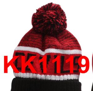 2021 Devils Hockey Beanie North American Team Side Patch Winter Wool Sport Knit Hat Skull Caps A2