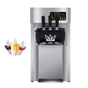 Soft Ice Cream Machine For Commercial Coffee Shop Desktop Sweet Cone Makers Factory Price