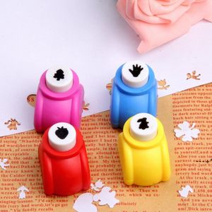 NEWKid Child Mini Printing Paper Hand Shaper Scrapbook Tags Cards Craft DIY Punch Cutter Tool Handmade material puzzle and RRF12917