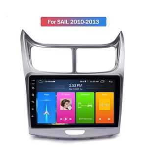 Android Car DVD Player الفيديو الموسيقى الراديو لشفروليه Sail 2010-2013 مع وحدة رأس استريو بلوتوث