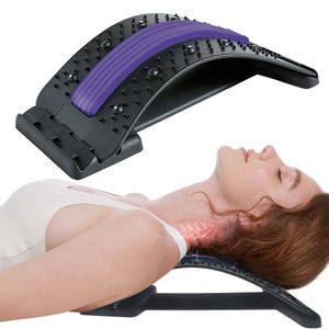 Magnetic Therapy Back Massager Stretcher Neck Stretch Tools Massage apparatus Cervical Pillow Lumbar Spine Support Pain Relief