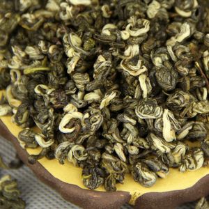 Wholesale top green teas resale online - 80g Yunnan Biluochun Green Tea Top Grade ancient tree Pu er China Green Health Drink Loose Leaf Chinese Tea Iron Box Gift Tea