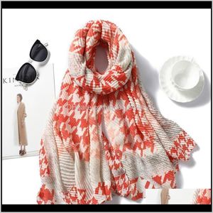 Wraps Hats, & Gloves Fashion Aessoriesfashion Large Scarves Women Explosion Long Weave Winter Blend Soft Warm Scarf Wrap Folds Shawl All-Matc