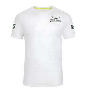 F1 Formula One Racing Suit Kısa kollu T-Shirt Takım Takım Araba Hayranları Özel Sports Leisure Yuvarlak Boyun Hızlı Kurutucu T-Shirt Top241o