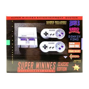 Console per videogiochi Super Mini SNES 4K HDTV Supporto a 16 bit Download Store Progress per NES Bulit-in 21 600 giocatori di giochi in edizione classica