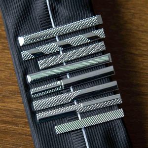 2 pezzi di gioielli in acciaio inossidabile cromato lucido cravatta con chiusura a spillo morsetto fascino di nozze regali creativi fermacravatta per uomo