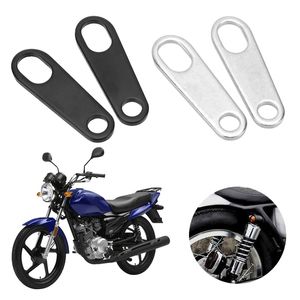 Universal Motorcycle Turn Light Light Mount Brackets Moto Peças Lâmpada Suporte de Lâmpada Choque Bracket Para Braçadeiras De Orelha Estenda Acessórios