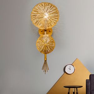 Modern Simple Wall Lamp Golden Hollow Lotus Leaf Shape Wall Lights  iron lampshade aisle creative personality