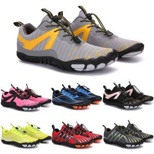 2021 Four Seasons Five Fingers Sports shoes Mountaineering Net Extreme Simple Running, Cycling, Hiking, green pink black Rock Climbing 35-45 eighty three