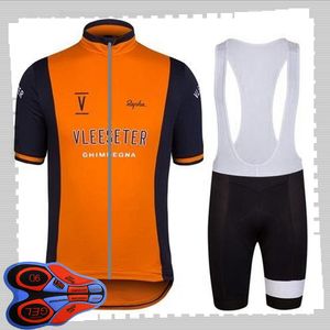 Rapha equipe ciclismo de mangas curtas jersey (babador) conjuntos de calções homens verão respirável estrada roupas de bicicleta MTB roupas de bicicleta esportes uniformes y21041462