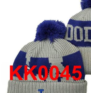 2021 La Beanie Beanie North American Team Side Patch Inverno Winter Sport Knit Chapéu Crânio Caps A4