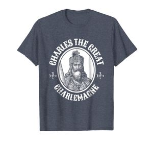 Шарланская рубашка король Чарльз Великая футболка