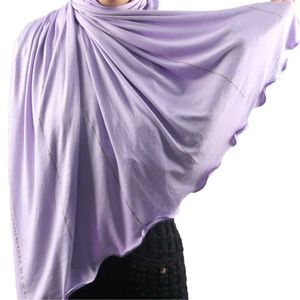2021 latest design Colored line shawl New Trend Arab Dubai Muslim women jersey cotton hijab scarf with stone D08 G0922