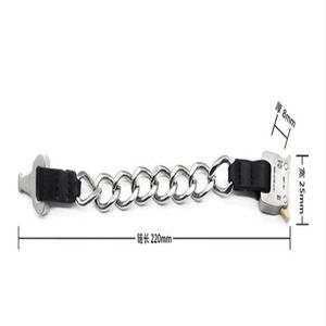 2019 ALYX 팔찌 체인 금속 버튼 남성 여성 최고의 품질 힙합 팔찌 벨트 ALYX 거리 액세서리 Q0717