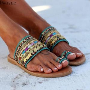 Slippers Women Artisanal Sandals Flip-Flops Handmade Greek Style Boho Flip Flop Streetwear Fashion Shoes Chaussures Femme