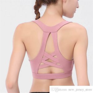 Own Brand Sports Bra Top Fitness Shockproof Gathers Stereotypes Fitness Beauty Back Underwear Vest Bra Vest Women Tops Gym Sport