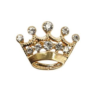 2021 красивые кристаллы маленькая корона брошь мода свадебный торт брошь булавки горячие продажи оптом маленькая корона девочек \ 'воротник булавки