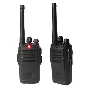 2pcs Lingyunzhi 1-100m 핸드 헬드 두 방향 라디오 Walkie Kids Toy Walkie Talkies 배터리 스크루 드라이버와 세트