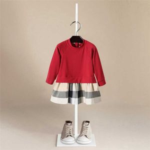 Summer Baby Dresses for Girls Birthday Part Baby Long Sleeves Princess Dress for Girl Baptism Baby Girl Clothes Bebe Q0716