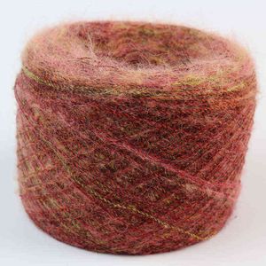 1 STÜCK Neue 250g Qualität Fancy Space Dye Dünne Angola Mohair Wolle Strickgarn Baby Bio Hand Nähen Weben Häkelgarn X3054 Y211129