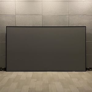 Wholesale lighting material resale online - 4K Reflective Anti light Screen Ambient Light Rejecting Projection Material Ultra thin Border Frame Design For UST Projectors