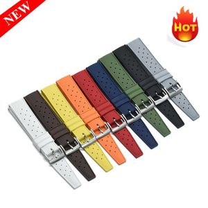 Premium-grade Tropic Fluorine Rubber Watch Strap 20mm 22mm for Seiko Srp777j1 New Quick Release Spring Bar Watch Band Bracelet H0915