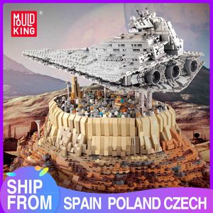 Формир король MOC Plan игрушки эсминские круиз куда Империя над jedha городские модели строительный блок кирпич детские игрушки подарки Q0723