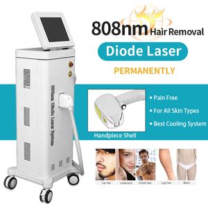 808nm Skin Rejuvenesation Tream Tratamento a laser Lazer Remoção de cabelo Profissional de 808 nm Máquinas de diodo