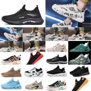 KWOR Running Shoes Slip-On 87 Outm 2021 Löpskor Trainer Sneaker Bekväma Casual Mens Walking Sneakers Classic Canvas Outdoor Tenis Footwear Trainers 10