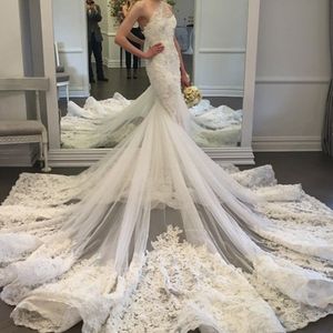 One-Shoulder Simple Long Sleeves Beach Wedding Dress Bridal Gowns Dubai Vestidos De Novia Custom Made
