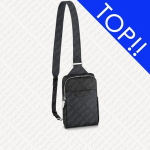 TEPE. M30741 DIŞ Sling ÇANTA SAC SLINGBBAG Tasarımcı Erkek Eclipse Çapraz Vücut Messenger Avenue Sportif Bisiklet Omuz Sırt Çantaları Cep