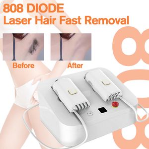 Remoção de cabelo portátil de laser em casa 808 nm Rejuvenescimento da pele