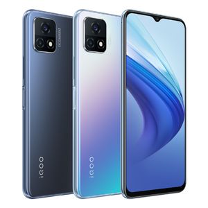 Original Vivo iQOO U3X 5G Mobile Phone 4GB RAM 128GB ROM Snapdragon 480 Octa Core Android 6.58 inches Full Screen 13MP 5000mAh Fingerprint ID Face Wake Smart Cell Phone