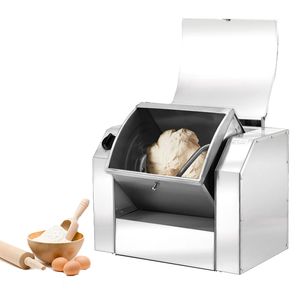 Ticari Elektrikli Hamur Mikser 3 KG / 5 KG / 10 KG Paslanmaz Çelik Ekmek Yoğurma Makinesi Otomatik Un Mikser Gıda İşlemcisi